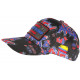 Casquette Enfant Plata o Plomo Rouge et Bleue Strass 7 a 12 ans Casquette Enfant SKR