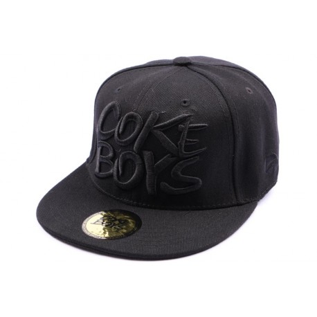 Snapback Coke Boys Noire ecriture noire ANCIENNES COLLECTIONS divers