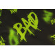 Grand Bob Vert Fluo et Noir Fashion Streetwear Bad Boys avec Ficelle BOB Nyls Création