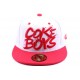 Snapback Coke Boys Blanche avec visière rouge ANCIENNES COLLECTIONS divers