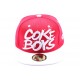 Snapback Coke Boys Rouge avec visière blanche ANCIENNES COLLECTIONS divers