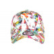 Casquette NY Rose et Verte à Fleurs Baseball Fashion Bora CASQUETTES Hip Hop Honour