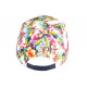 Casquette NY Rose et Verte à Fleurs Baseball Fashion Bora CASQUETTES Hip Hop Honour