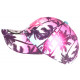 Casquette Enfant Rose et Bleue Palmiers Tropicaux NY Sunrise 7 a 12 ans Casquette Enfant Hip Hop Honour