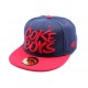 Snapback Coke Boys Bleu avec visière rouge ANCIENNES COLLECTIONS divers