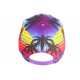 Casquette NY Violette et Orange Fashion Tropical Sunrise Baseball CASQUETTES Hip Hop Honour