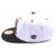 Snapback Coke Boys blanche avec visière noire ANCIENNES COLLECTIONS divers