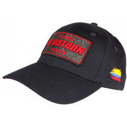 Casquette El Patron Bleu Marine et Rouge Strass Colombia Baseball CASQUETTES SKR