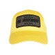 Casquette El Patron Jaune et Noire Strass Colombia Baseball CASQUETTES SKR