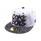 Snapback Coke Boys Grise avec visière Lurex ANCIENNES COLLECTIONS divers