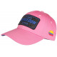 Casquette El Patron Rose et Bleue Strass Colombia Baseball CASQUETTES SKR