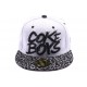 Snapback Coke Boys Grise avec visière Lurex ANCIENNES COLLECTIONS divers