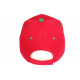 Casquette Maroc Rouge et Verte Drapeau Marocain Baseball CASQUETTES Nyls Création