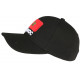 Casquette Maroc Noire et Rouge Drapeau Marocain Baseball CASQUETTES Nyls Création