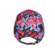 Casquette Plata o Plomo Rouge et Bleue Glitter Colombia Baseball CASQUETTES SKR