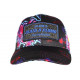 Casquette Plata o Plomo Bleue et Rose Glitter Colombia Baseball CASQUETTES SKR