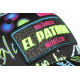 Casquette El Patron Jaune Fluo et Noire Streetwear Glitter Colombia CASQUETTES SKR