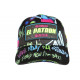 Casquette El Patron Jaune Fluo et Noire Streetwear Glitter Colombia CASQUETTES SKR