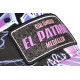 Casquette El Patron Violette et Noire Streetwear Glitter Colombia CASQUETTES SKR