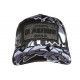 Casquette El Patron Grise et Noire Streetwear Glitter Colombia CASQUETTES SKR