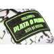 Casquette Plata o Plomo Blanche et Vert Fluo Glitter Colombia Baseball CASQUETTES SKR