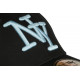 Casquette NY Bleu Ciel et Noire Tendance Visiere Baseball Stazky CASQUETTES Hip Hop Honour