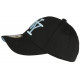 Casquette NY Bleu Ciel et Noire Tendance Visiere Baseball Stazky CASQUETTES Hip Hop Honour