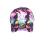 Casquette Enfant Flamants Roses Print Exotique NY Baseball de 7 a 11 ans Casquette Enfant Hip Hop Honour