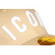 Casquette ICON Beige et Blanche Tendance Baseball Fyck CASQUETTES Hip Hop Honour