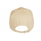 Casquette ICON Beige et Blanche Tendance Baseball Fyck CASQUETTES Hip Hop Honour