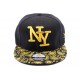 Casquette Snapback NY Noire et jaune ANCIENNES COLLECTIONS divers