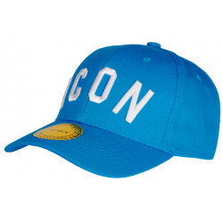 Casquette ICON Bleu Ciel et Blanche Look Streetwear Baseball Fyck CASQUETTES Hip Hop Honour