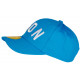 Casquette ICON Bleu Ciel et Blanche Look Streetwear Baseball Fyck CASQUETTES Hip Hop Honour