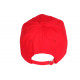 Casquette ICON Rouge et Blanche Streetwear Design Baseball Fyck CASQUETTES Hip Hop Honour