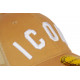 Casquette Filet ICON Marron et Blanche Classe Wyck CASQUETTES Hip Hop Honour