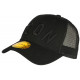 Casquette Filet ICON Noire Tendance et Classe Wyck CASQUETTES Hip Hop Honour