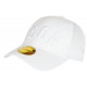 Casquette Filet ICON Blanche Classe et Tendance Wyck CASQUETTES Hip Hop Honour