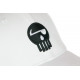Casquette Piraterie Blanche et Noire Visuel Skull Streetwear Baseball CASQUETTES Piraterie Music
