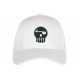 Casquette Piraterie Blanche et Noire Visuel Skull Streetwear Baseball CASQUETTES Piraterie Music