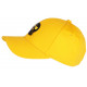 Casquette Piraterie Booba Jaune et Noire Skull Streetwear Baseball CASQUETTES Piraterie Music