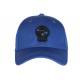 Casquette Piraterie Booba Bleue et Noire Skull Streetwear Baseball CASQUETTES Piraterie Music