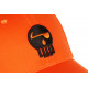 Casquette Piraterie Booba Orange et Noire Skull Streetwear Baseball CASQUETTES Piraterie Music