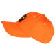 Casquette Piraterie Booba Orange et Noire Skull Streetwear Baseball CASQUETTES Piraterie Music