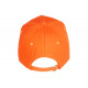 Casquette Piraterie Booba Orange et Noire Skull Streetwear Baseball CASQUETTES Piraterie Music