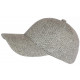 Casquette Baseball Laine Gris Clair Feutre Mode et Tendance Neyva CASQUETTES Nyls Création