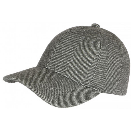 Casquette laine grise classe, casquette homme hiver feutre livré 48h