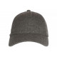 Casquette Baseball Laine Gris Fonce Feutre Mode Classe Neyva CASQUETTES Nyls Création