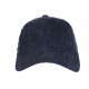 Casquette velours bleu marine cotele Tendance Baseball Sneyson CASQUETTES Nyls Création