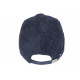 Casquette velours bleu marine cotele Tendance Baseball Sneyson CASQUETTES Nyls Création