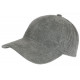 Casquette Velours Gris cotele Tendance Baseball Sneyson CASQUETTES Nyls Création